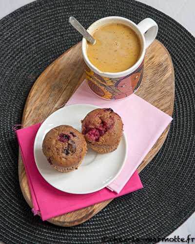 Muffins aux fruits rouges