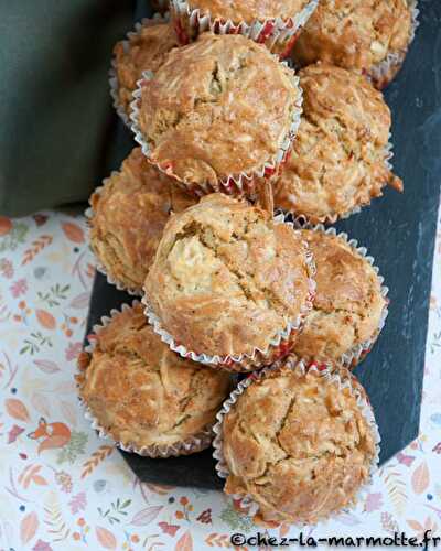 Muffins aux panais et à la moutarde