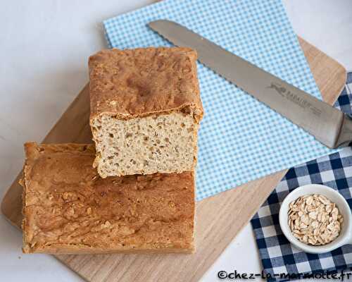 Pain de mie aux flocons d’avoine (Recette autour d’un ingrédient #37)