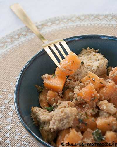 Panzanella au melon