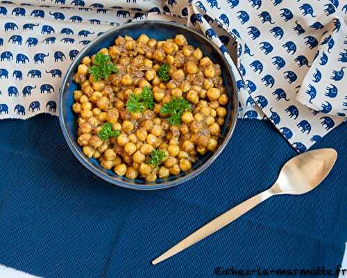 Pois chiches Chana Masala