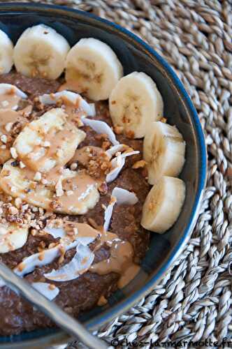 Porridge gourmand à la banane