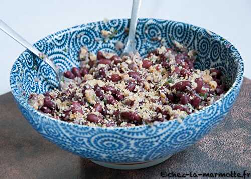 Salade aux haricots rouges façon géorgienne