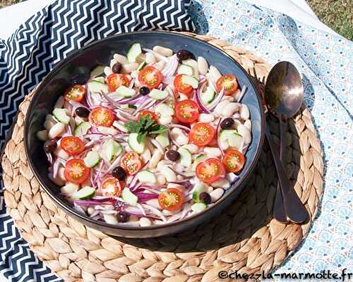 Salade de haricots blancs façon Fasolia