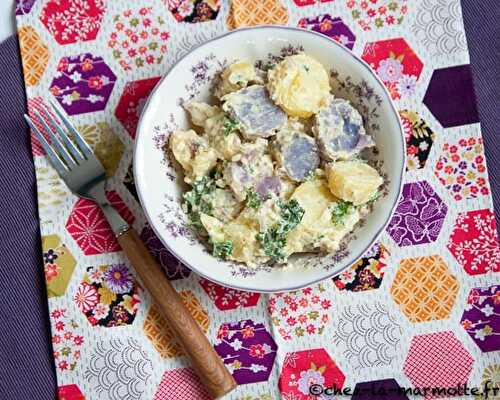 Salade de pommes de terre toute simple (À la découverte de produits surprenants #1)