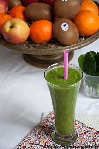 Smoothie vert & smoothie protéiné