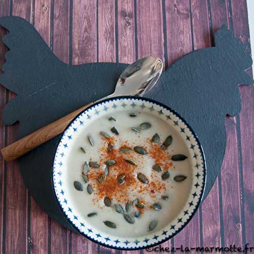 Soupe de chou-fleur et panais aux épices cajun (Recette au Cook Expert)