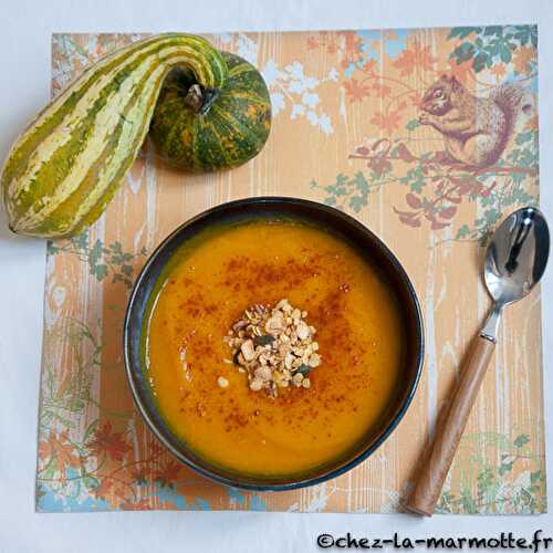 Soupe de potimarron et fenouil aux épices tandoori