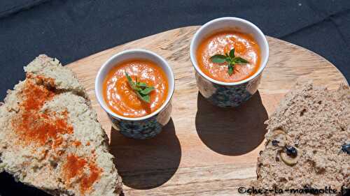 Soupe froide tomate et fenouil