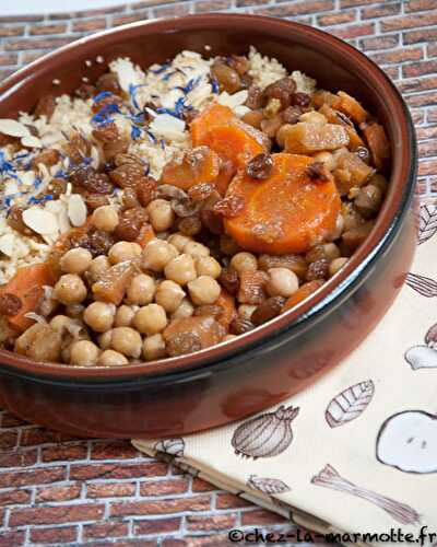 Tajine de pois chiches aux légumes d’hiver