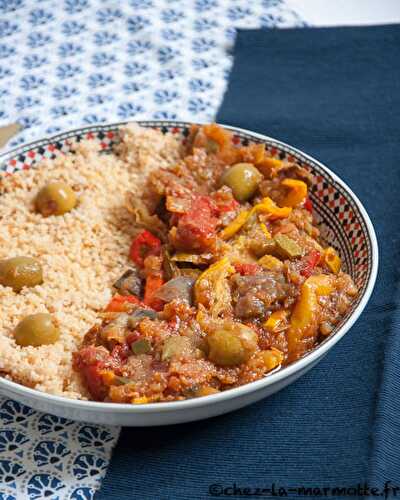 Tajine végétarien aux légumes d’été