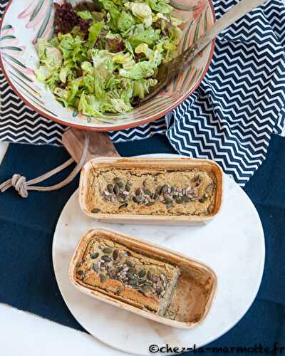 Terrine de lentilles corail aux olives