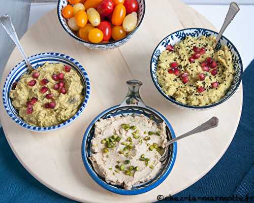 Trio de tartinades apéro pour ensoleiller l’été