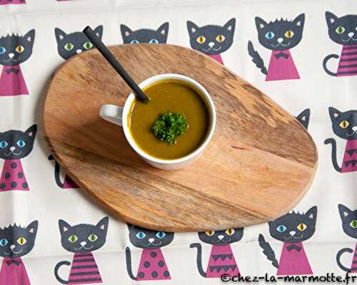 Velouté de chou kale et butternut (Recette Cook Expert Magimix)