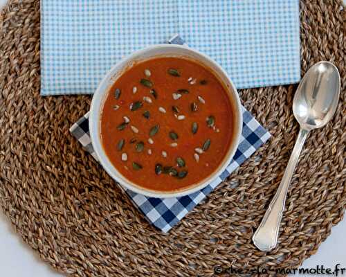 Velouté de tomates (avec un ingrédient mystère…)