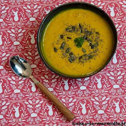 Velouté de topinambours au lait d’amande