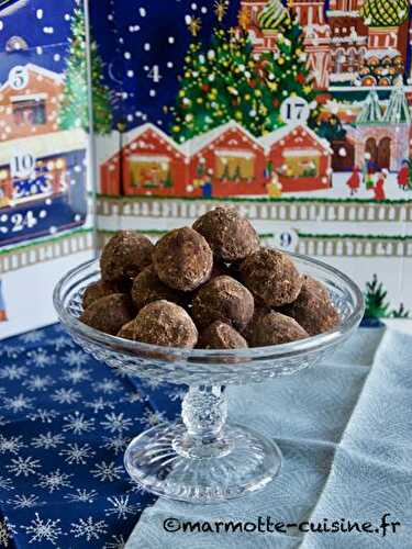 Truffes au biscuit (Cadeaux gourmands #9, Saison 2021)