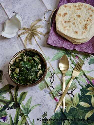 Épinards à la noix de coco et boli (Un légume, trois recettes)