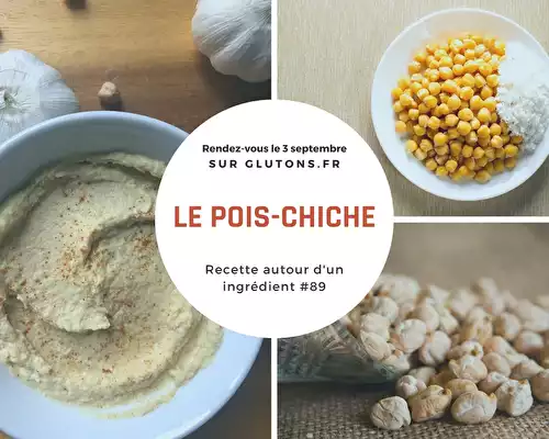 Petits pains aux pois chiches (Recette autour d’un ingrédient #89)