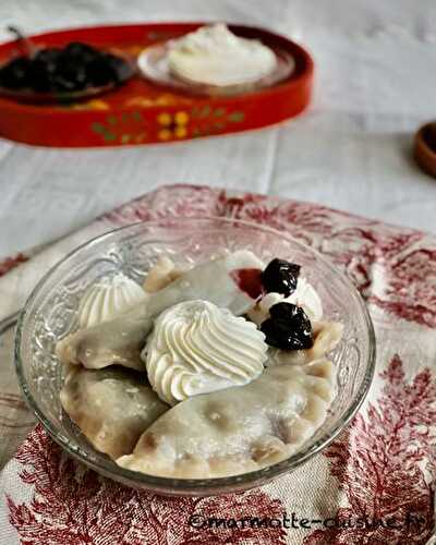 Varenikis aux cerises (Pelmeni et géographie #3)