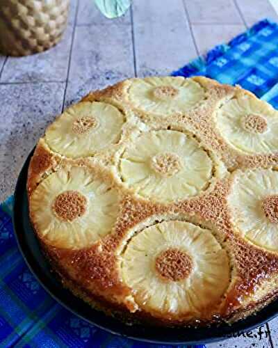 Gâteau renversé à l’ananas (Un fruit, trois recettes) 