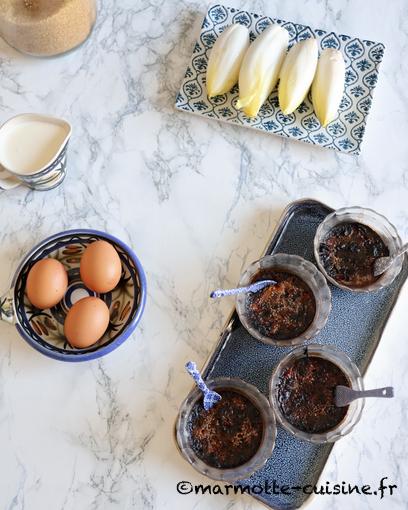 Crèmes brûlées d’endive au caramel (Un légume, trois recettes) 