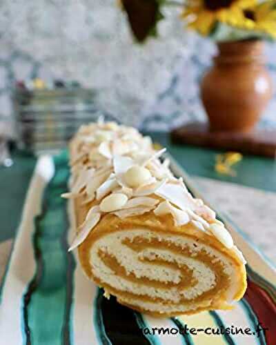 Gâteau roulé aux carottes à la noix de coco (Un légume, trois recettes) 