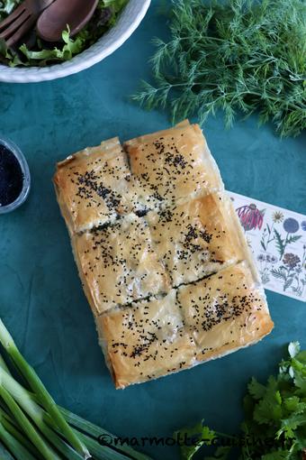 Tourte au fenouil et à la feta 