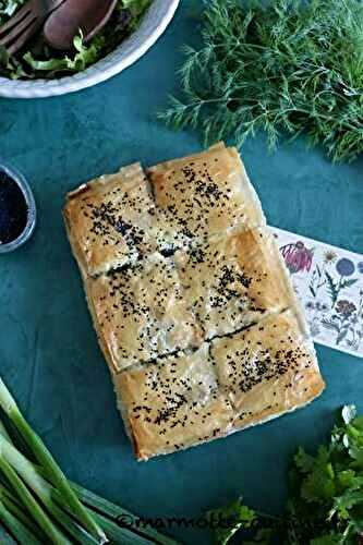 Tourte au fenouil et à la feta 
