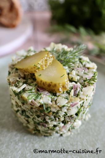 Tartare de navet nouveau (Un légume, trois recettes) 