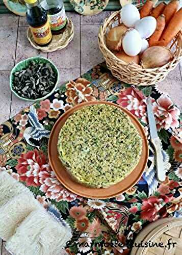 Omelette vietnamienne cuite à la vapeur « Trứng Hấp »