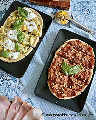 Duo de bruschetta estivales 