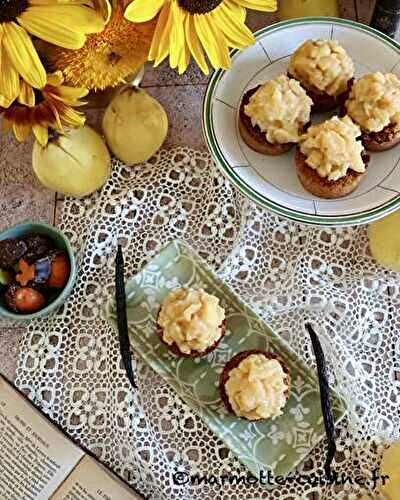 Tartelettes cookie aux coings (Automne cozy)
