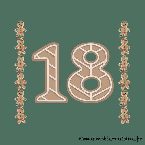 Carrés sablés à la pâte de coing (Calendrier de l’Avent sucré : Case 18)