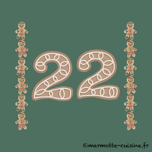 Couronnes de Noël (Calendrier de l’Avent sucré : Case 22)