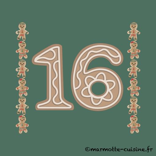 Financiers noix de coco et pépites de chocolat (Calendrier de l’Avent sucré : Case 16)