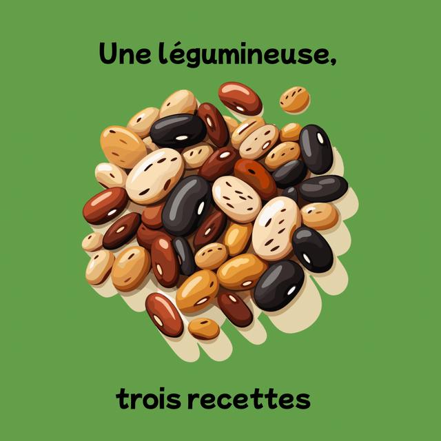 Salade de lentilles aux betteraves, sauce au bleu (Une légumineuse, trois recettes)