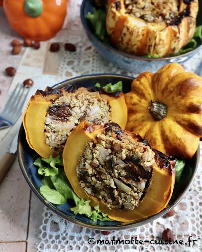 Patidoux farcis aux pruneaux d’Agen (Un fruit sec, trois recettes)