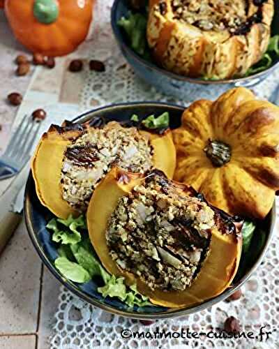 Patidoux farcis aux pruneaux d’Agen (Un fruit sec, trois recettes)