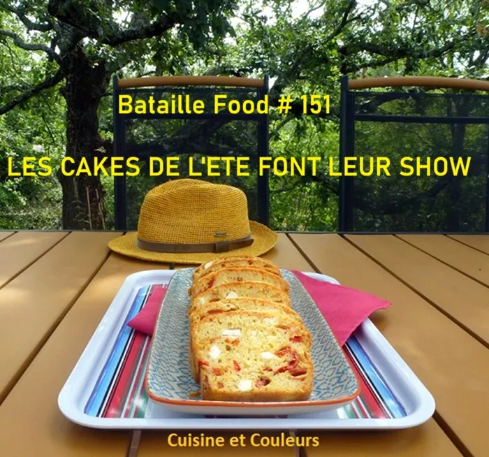 Cake à base de pâte filo aux saveurs grecques (Bataille Food #151)