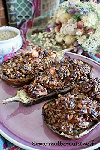 Légumes farcis au freekeh et au lapin (Un légume, trois recettes) 