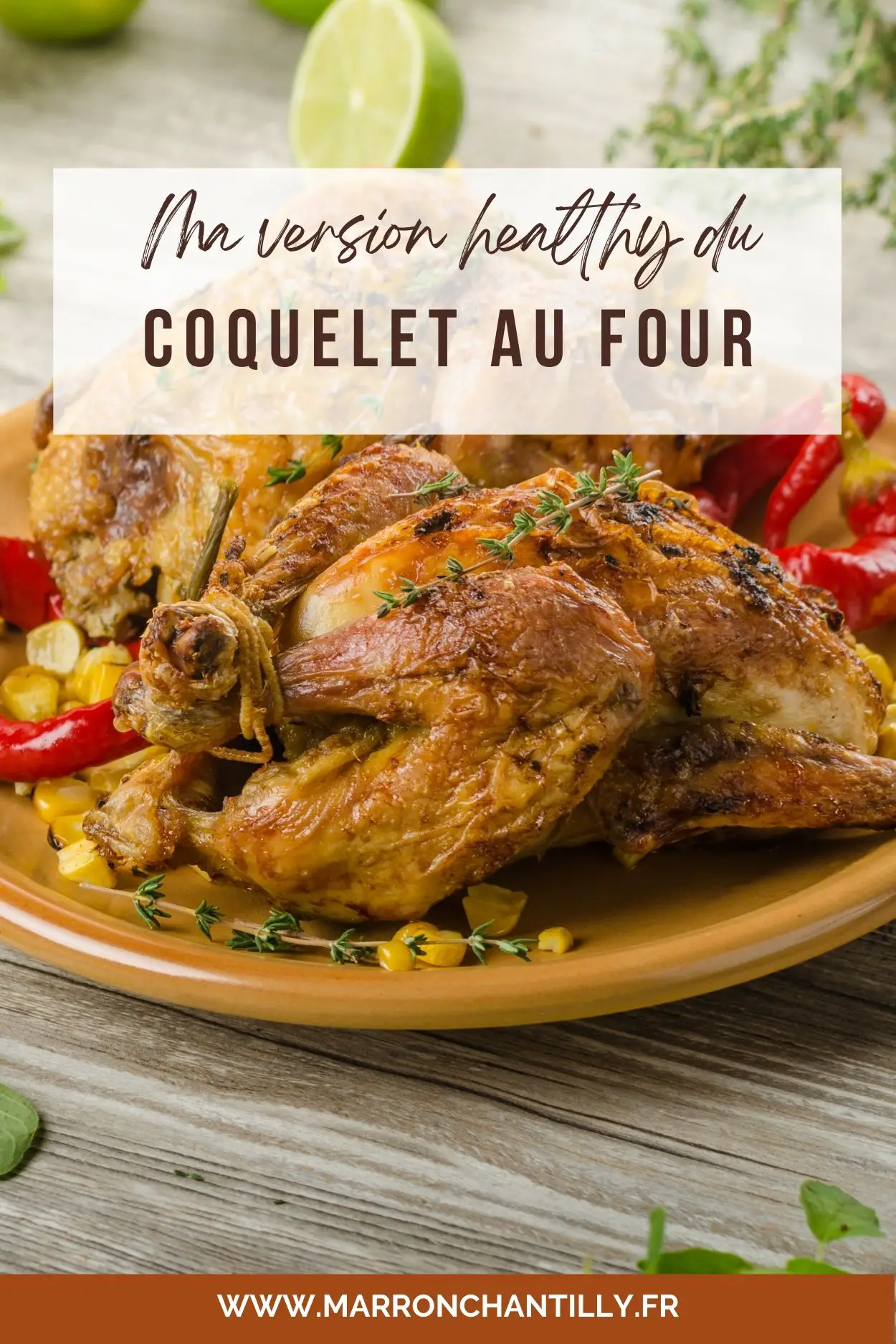 Coquelet Au Four Croustillant Facile | Marron Chantilly