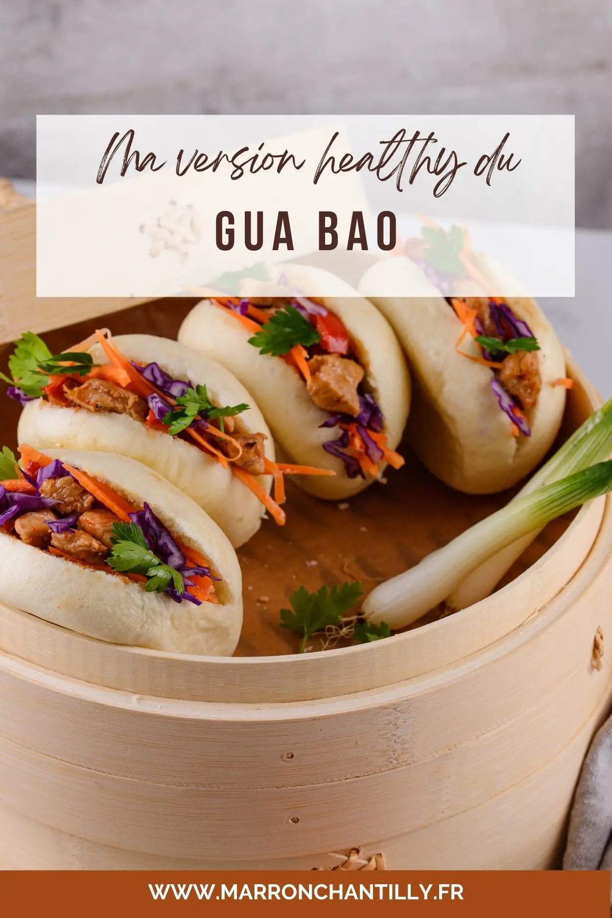 Gua Bao : Brioche à La Poitrine De Porc | Marron Chantilly