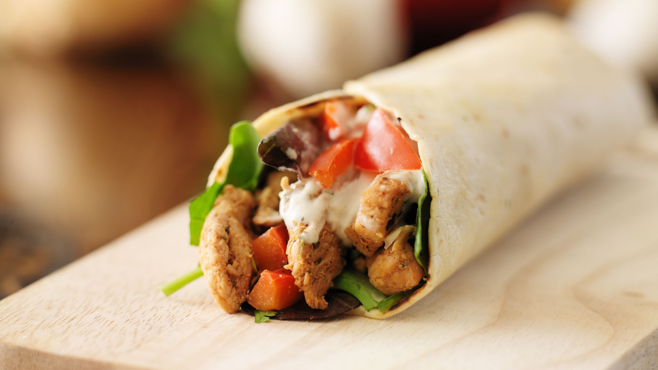 Wrap au poulet