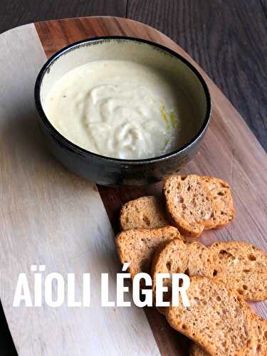 AIOLI LEGER AU THERMOMIX