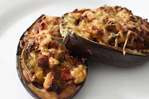 AUBERGINE FARCIE AUX EPICES NOSI GHORENG