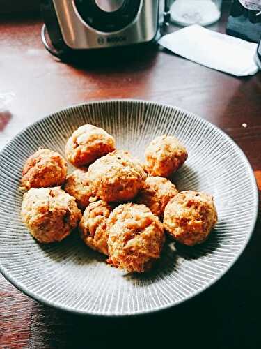 Boulettes de Thon à l'Huile d'Olive et Fromage