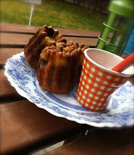 Cake aux pommes et au chocolat fondant version Canelé