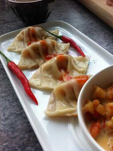 GYOZAS AUX CREVETTES ...