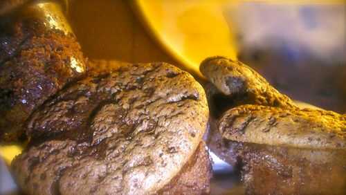 LE Fondant au chocolat, coeur caramel au beurre salé